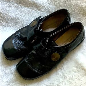 Joseph Seibel Black Patent Leather Shoes